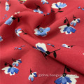 Soft Touch 100% Polyester Flower Printed Woven Cloth